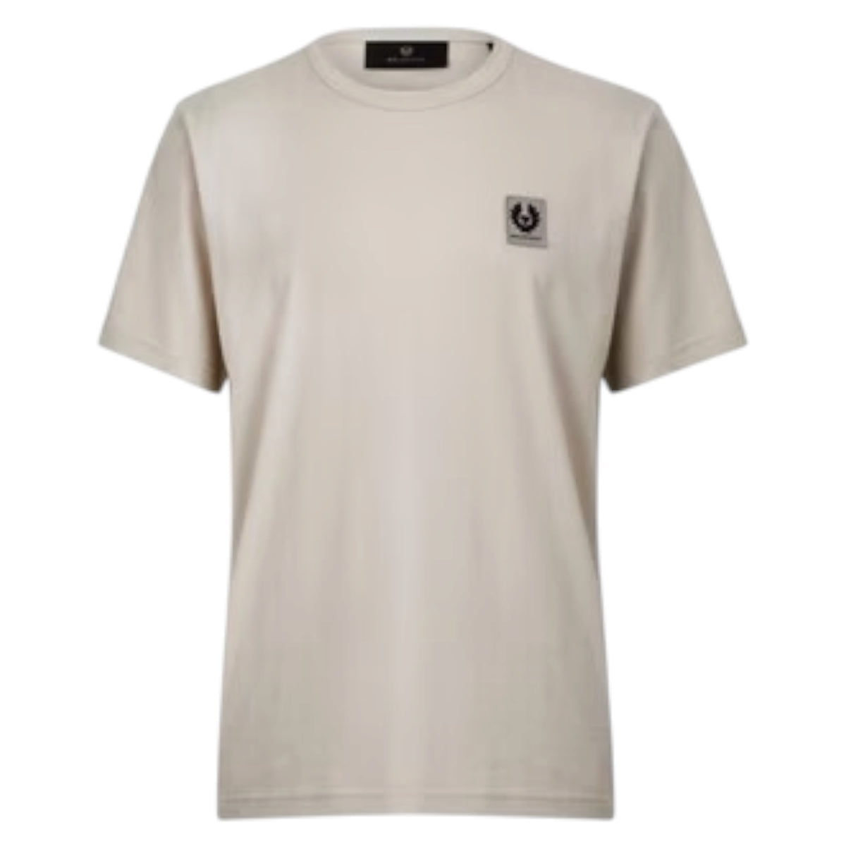 BELSTAFF PHOENIX PATCH LOGO T-SHIRT STONE BEIGE