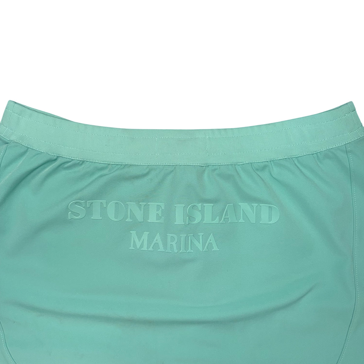 STONE ISLAND MARINA AQUA CARGO SHORTS MINT GREEN
