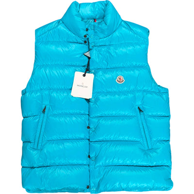 MONCLER TIBB GILET BLUE