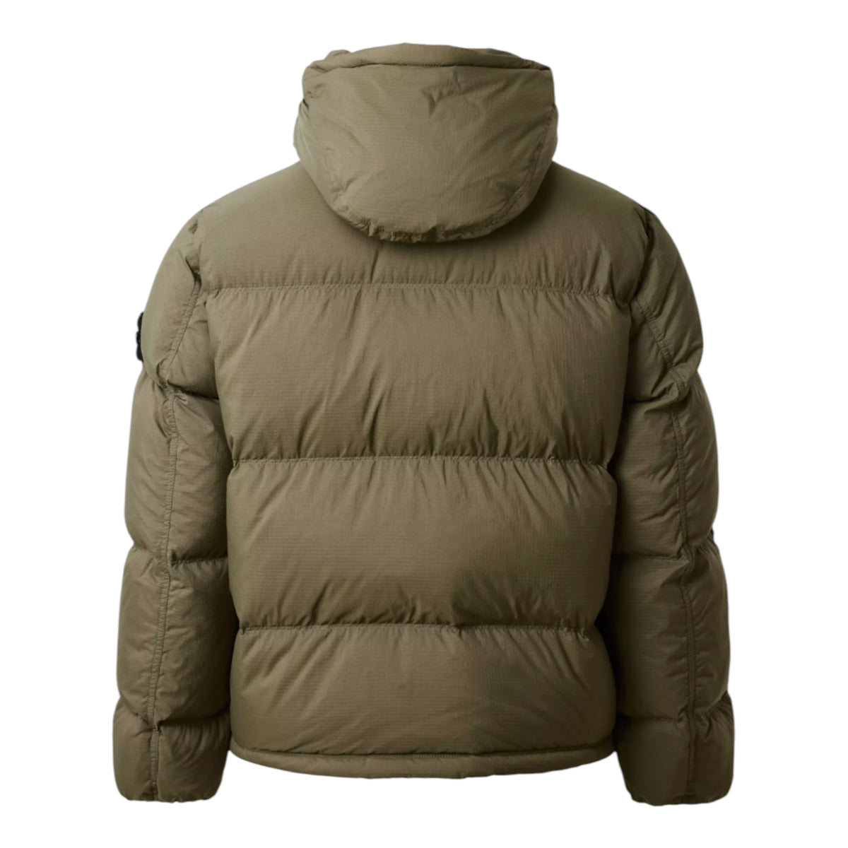 STONE ISLAND CORDURA HOODED PUFFER JACKET MILITARY GREEN