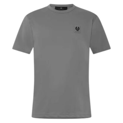 BELSTAFF PHOENIX PATCH LOGO T-SHIRT SLATE GREY
