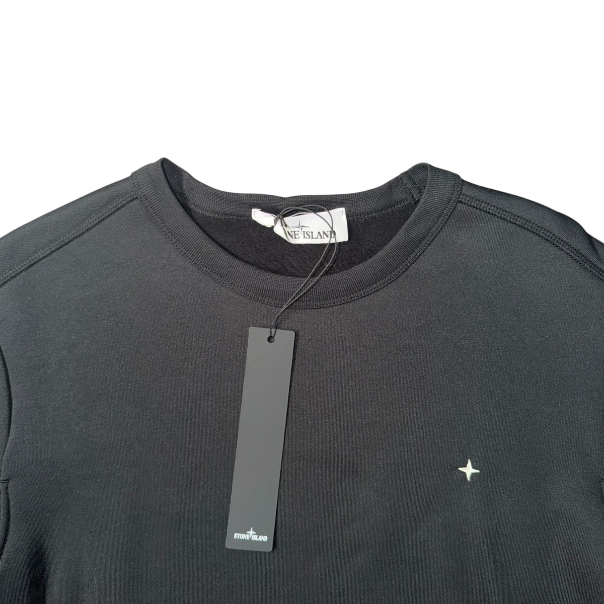 STONE ISLAND STELLINA LITTLE STAR COLLECTION JUMPER BLACK