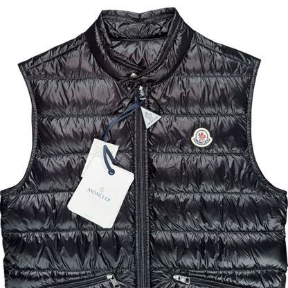 MONCLER GUI GILET BLACK