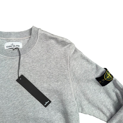 STONE ISLAND CREWNECK SWEATSHIRT GREY