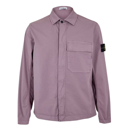 STONE ISLAND GD OVERSHIRT PURPLE