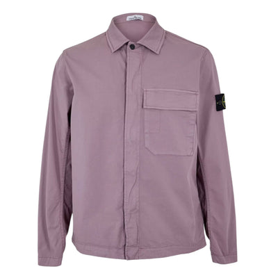 STONE ISLAND GD OVERSHIRT PURPLE