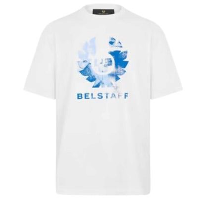 BELSTAFF PHOENIX STAMP LOGO T-SHIRT WHITE