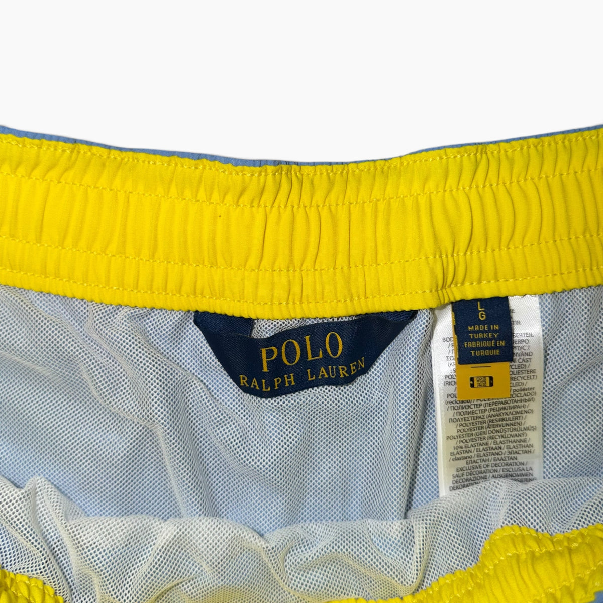 POLO RALPH LAUREN TRAVELER SWIMSHORTS BABY BLUE