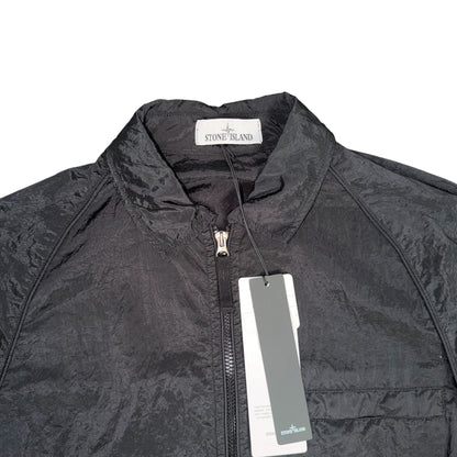STONE ISLAND NYLON METAL OVERSHIRT BLACK