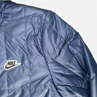 NIKE SPORTSWEAR SYTHENTIC-FILL FLEECE LINED JACKET NAVY