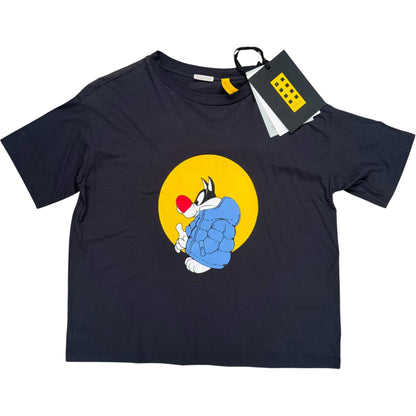MONCLER GIROCOLLO TEE NAVY