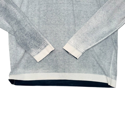 STONE ISLAND KNITTED SWEATER LIGHT GREY