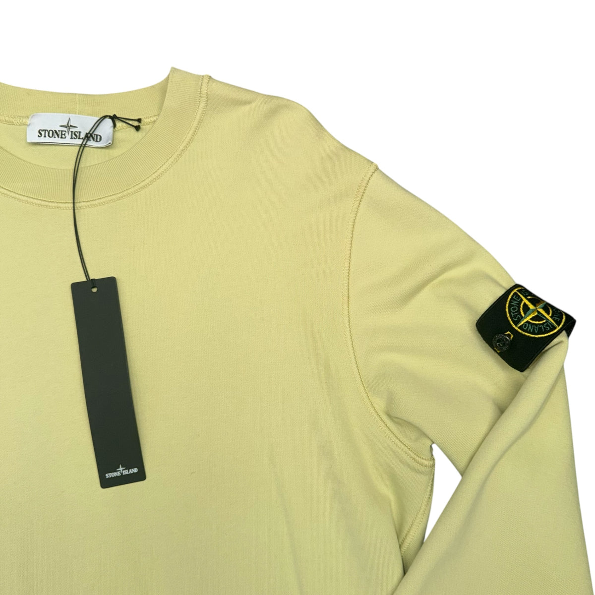 STONE ISLAND CLASSIC SWEATSHIRT LIME