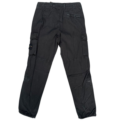 STONE ISLAND CARGO BOTTOMS BLACK