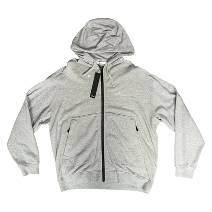 STONE ISLAND FULL ZIP HOODIE GREY
