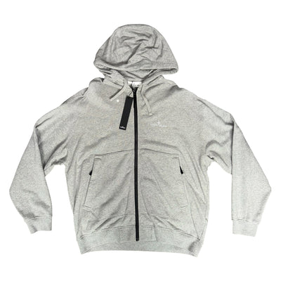 STONE ISLAND FULL ZIP HOODIE GREY