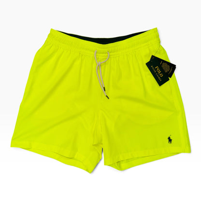 POLO RALPH LAUREN TRAVELER SWIMSHORTS NEON YELLOW