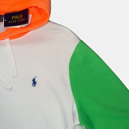 POLO RALPH LAUREN COLOR-BLOCKED FLEECE HOODIE MENS