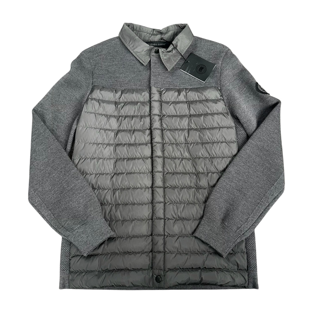CANADA GOOSE HYBRID-STYLE JACKET GREY