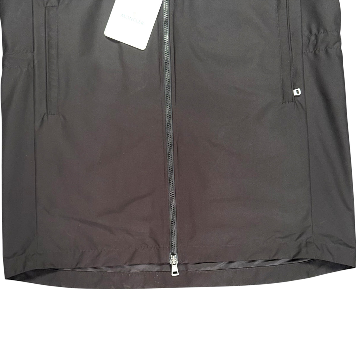 MONCLER ILDUT GIUBBOTTO RAINCOAT BLACK