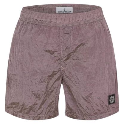 STONE ISLAND NYLON METAL SWIMSHORTS PINK