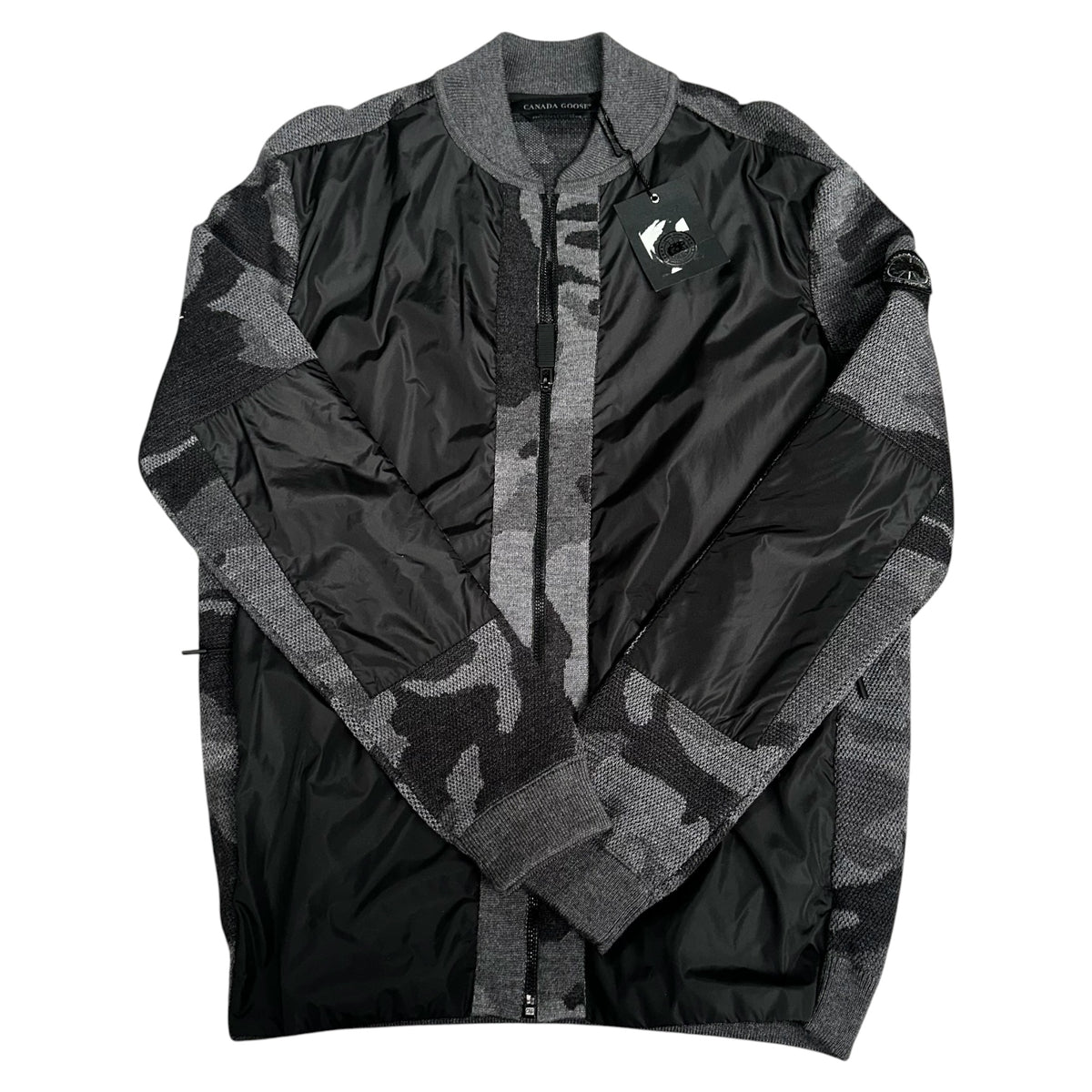 CANADA GOOSE WINDBRIDGE JACKET BLACK CAMO