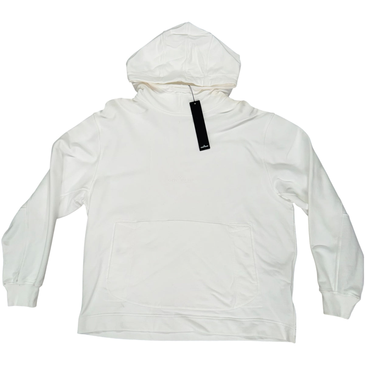 STONE ISLAND CENTRE LOGO TRACKSUIT WHITE