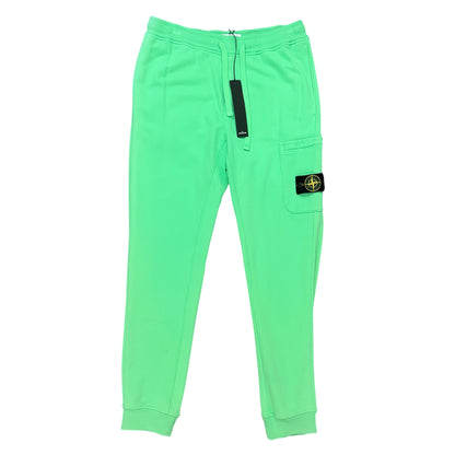 STONE ISLAND COTTON CARGO JOGGERS GREEN