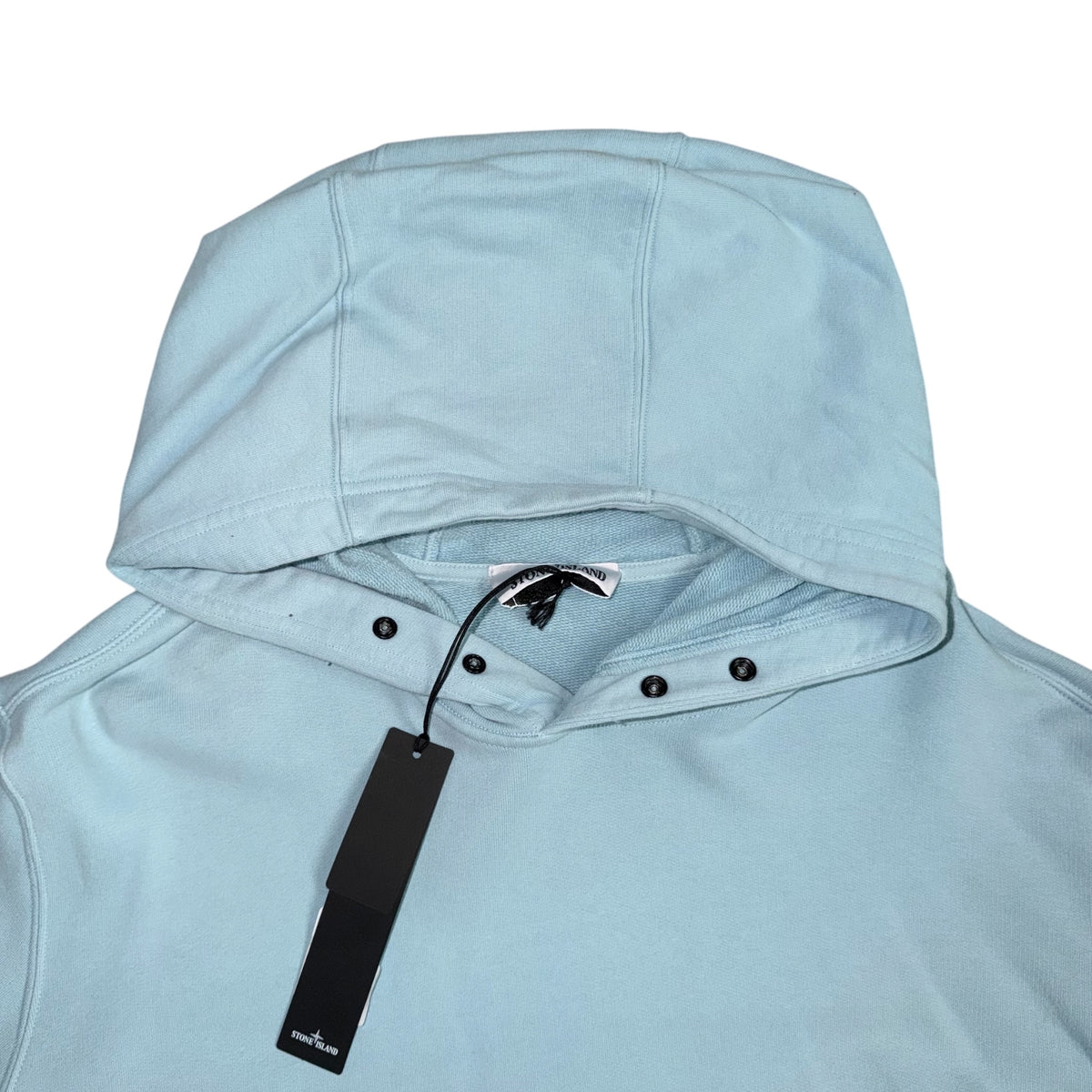 STONE ISLAND CLASSIC HOODIE LIGHT BLUE