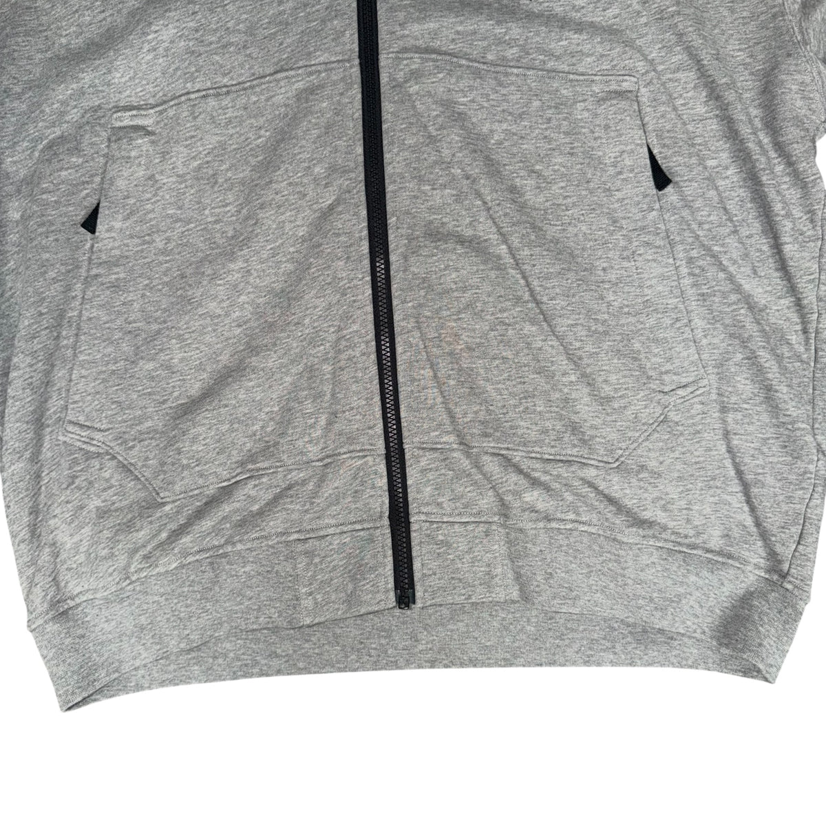 STONE ISLAND FULL ZIP HOODIE GREY