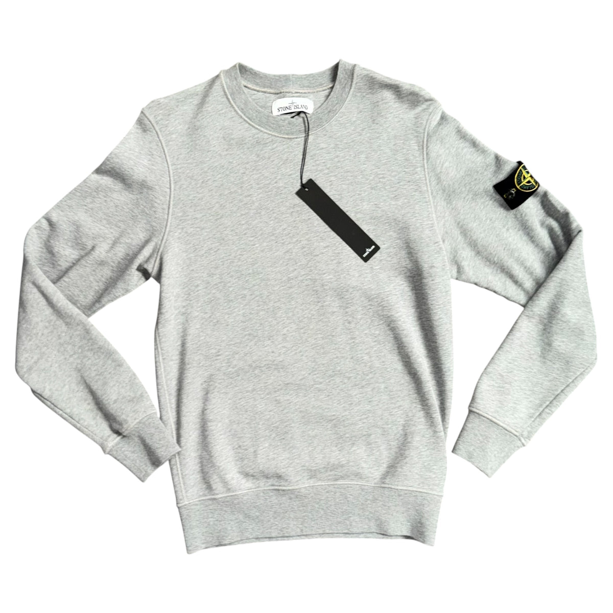 STONE ISLAND CREWNECK SWEATSHIRT GREY
