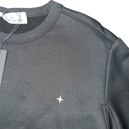 STONE ISLAND STELLINA LITTLE STAR COLLECTION JUMPER BLACK
