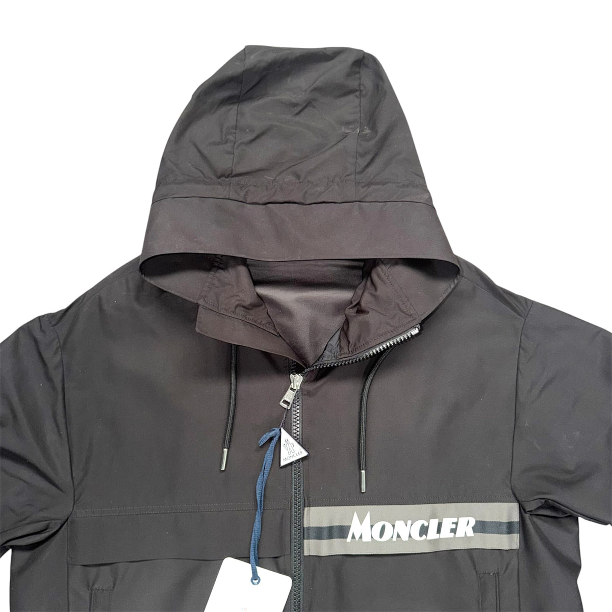 MONCLER ILDUT GIUBBOTTO RAINCOAT BLACK