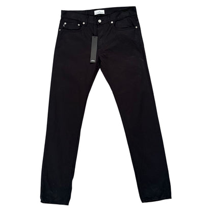 STONE ISLAND BLACK DENIM TROUSERS