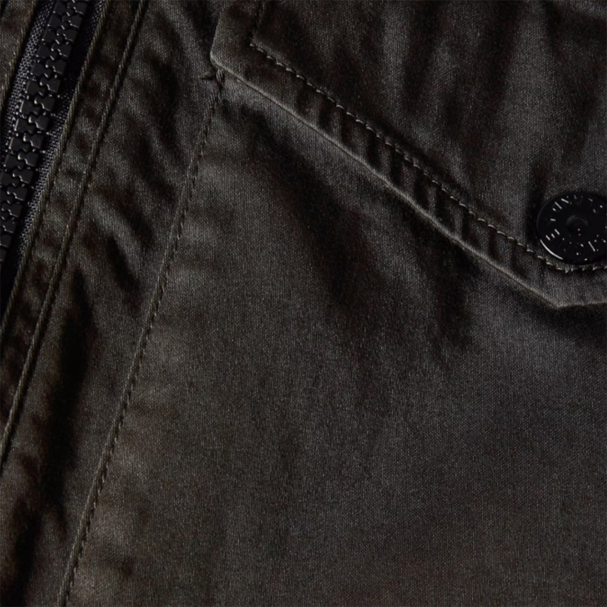 STONE ISLAND COTTON GD OVERSHIRT COAL GREY