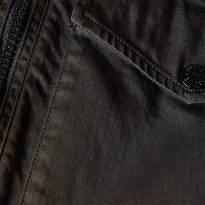 STONE ISLAND COTTON GD OVERSHIRT COAL GREY
