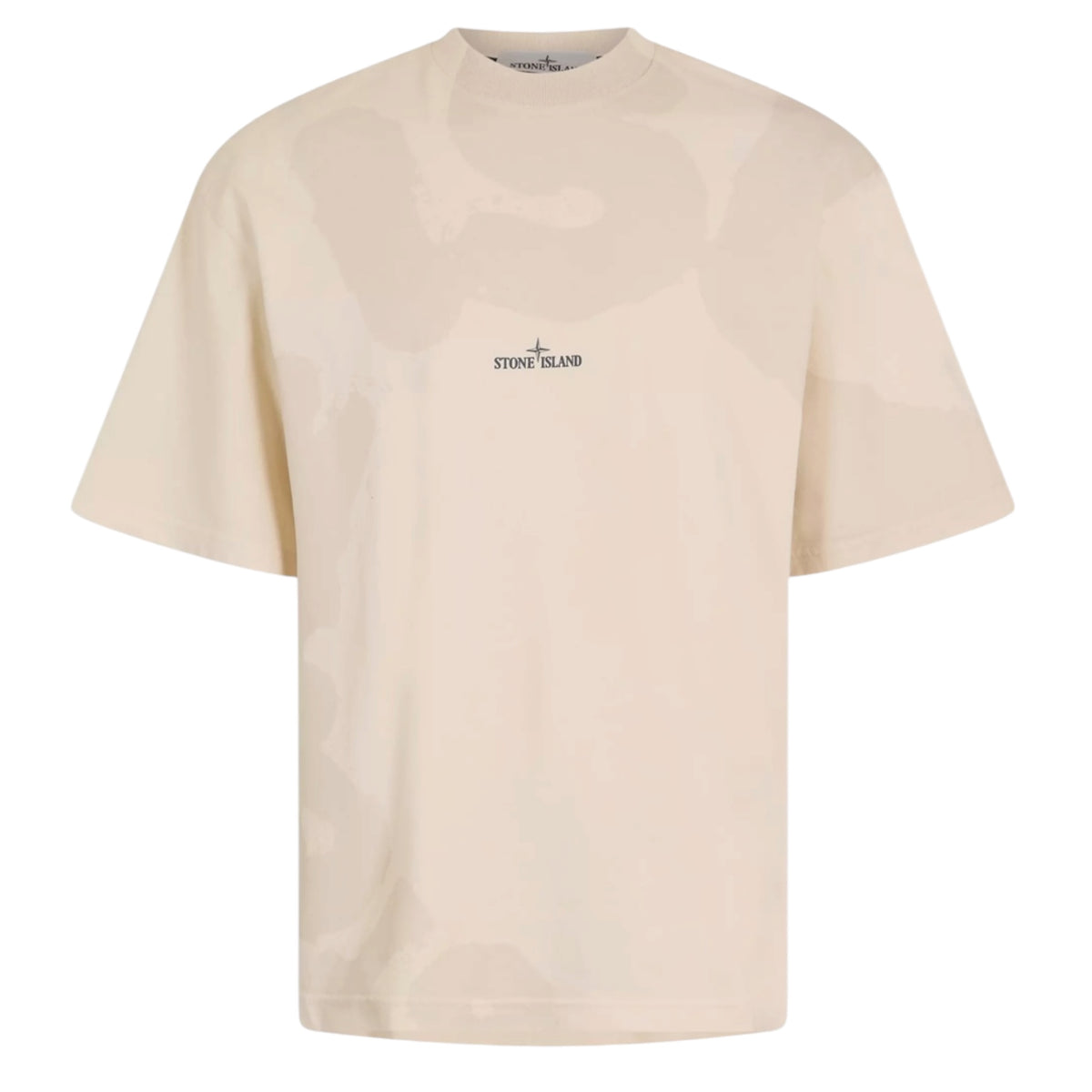 STONE ISLAND COMPASS BACK LOGO T-SHIRT BEIGE