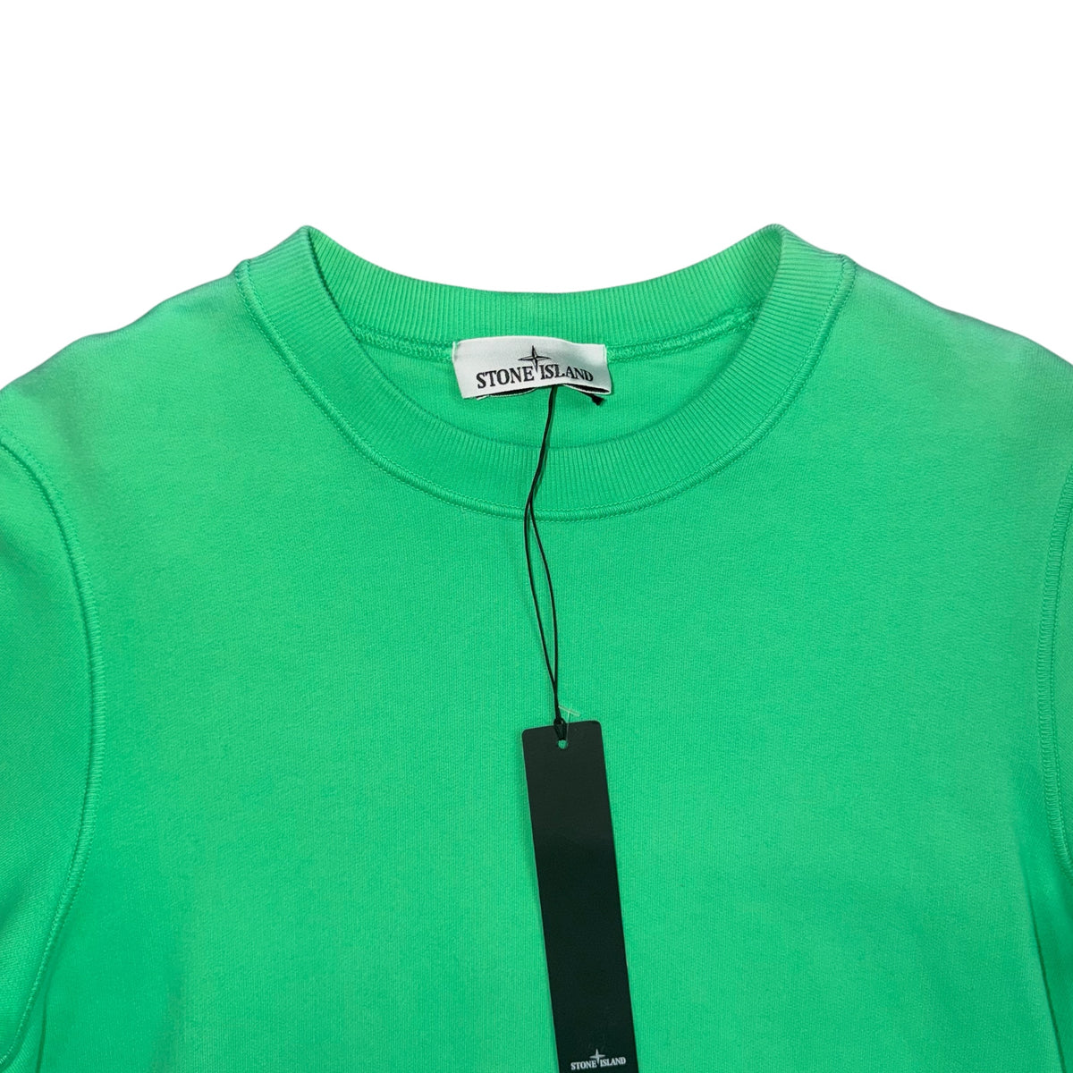STONE ISLAND CREWNECK SWEATSHIRT GREEN