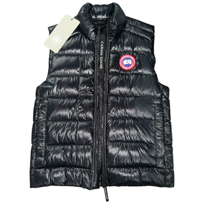 CANADA GOOSE CROFTON VEST METALLIC BLACK