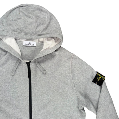 STONE ISLAND COTTON FLEECE TRACKSUIT GREY