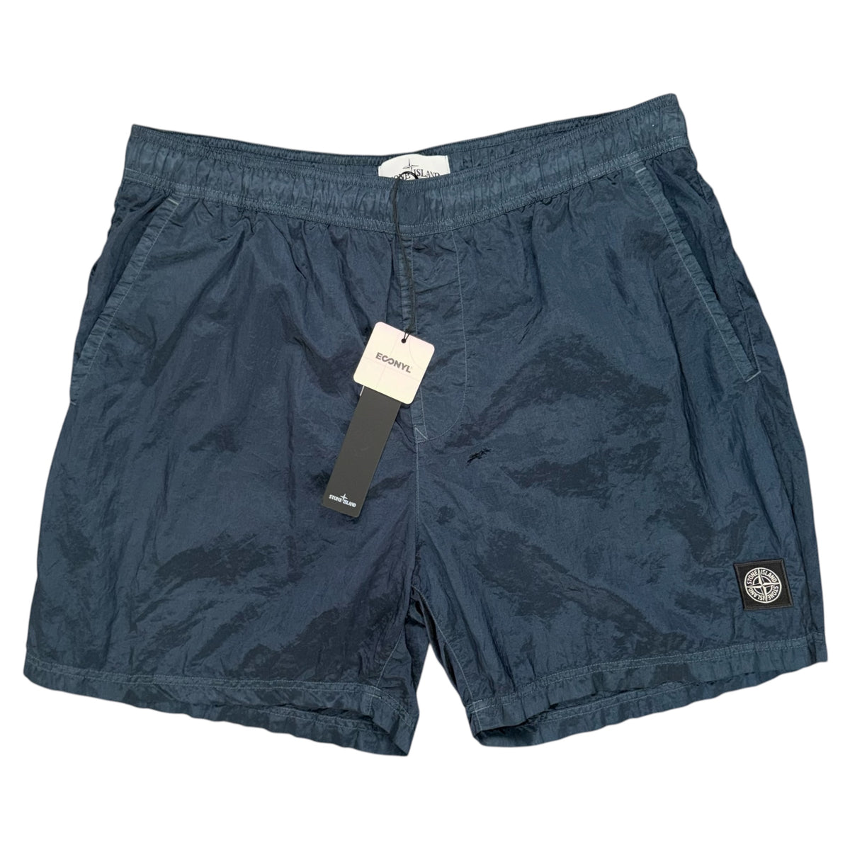 STONE ISLAND NYLON METAL SWIMSHORTS NAVY