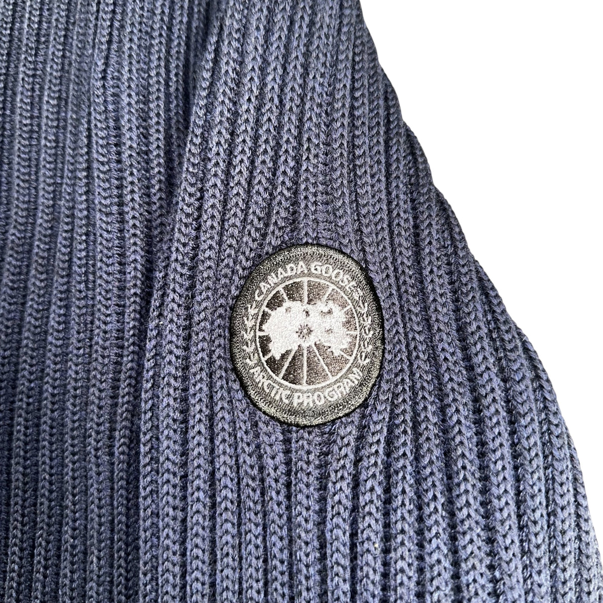 CANADA GOOSE SILVER TOWN SWEATER NAVY