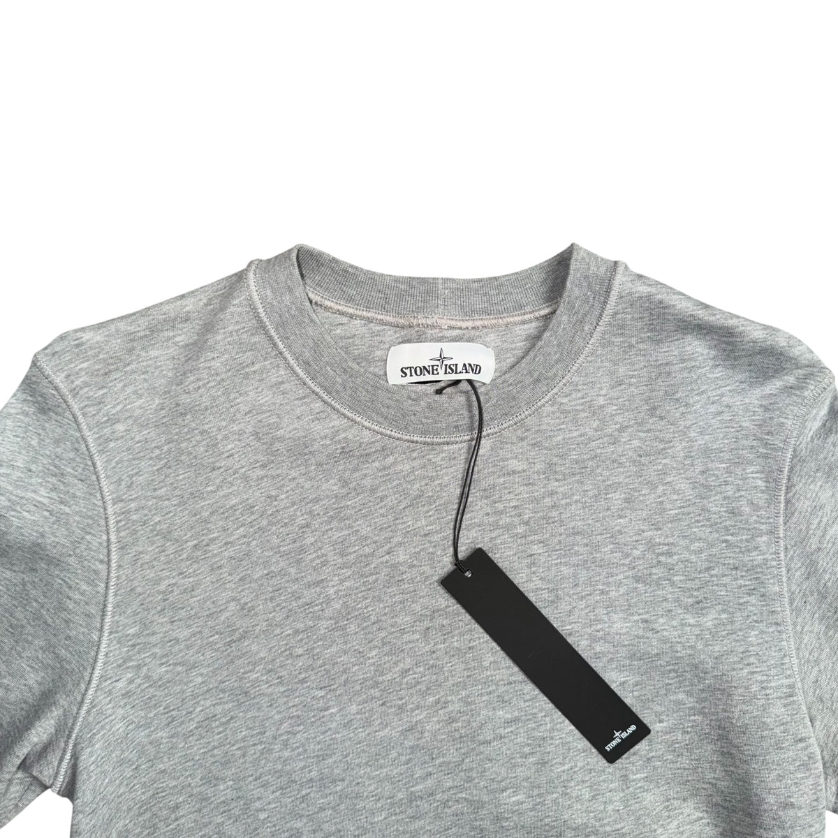 STONE ISLAND CREWNECK SWEATSHIRT GREY