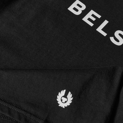 BELSTAFF SPELLOUT LOGO T-SHIRT BLACK