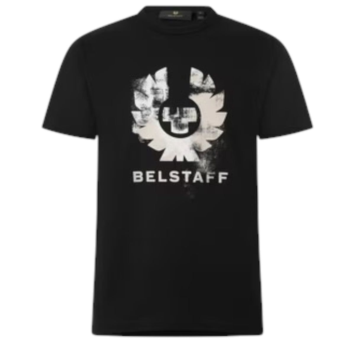 BELSTAFF PHOENIX STAMP LOGO T-SHIRT BLACK PINK