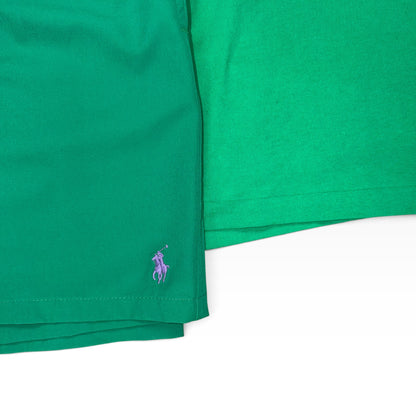 POLO RALPH LAUREN SWIMSET 2PC GREEN/PURPLE