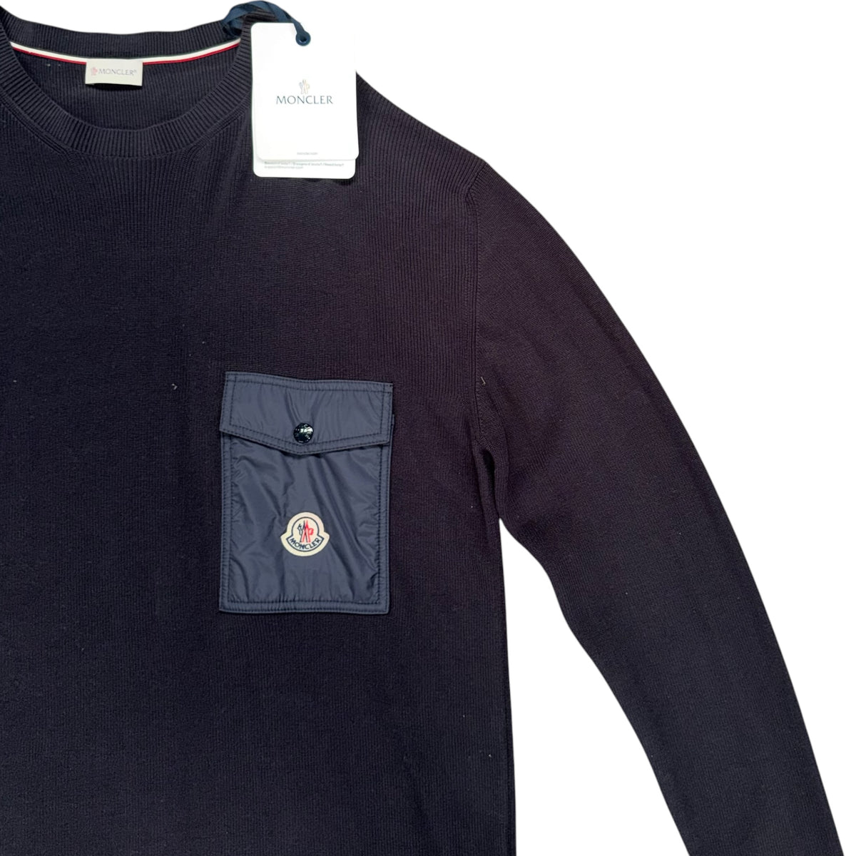 MONCLER FRONT POCKET JUMPER