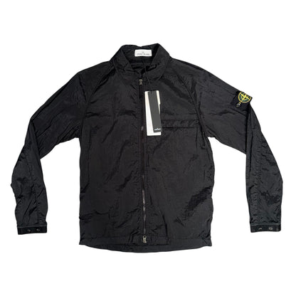 STONE ISLAND NYLON METAL OVERSHIRT BLACK
