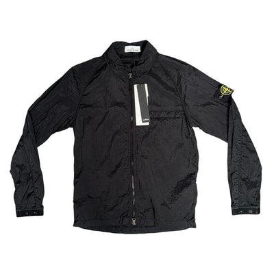 STONE ISLAND NYLON METAL OVERSHIRT BLACK