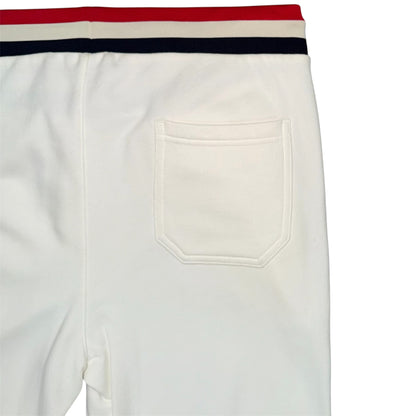 MONCLER PANTALONE JOGGERS WHITE